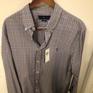 Polo Ralph Lauren shirt. Long sleeve men shirt. Brand new. X-Large size.XLarge